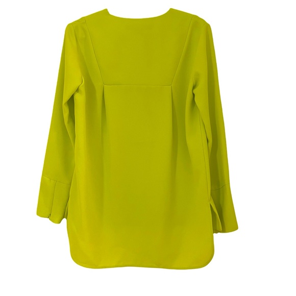 Bright neon oversized deep v-neck tunic - Picture 2 of 4